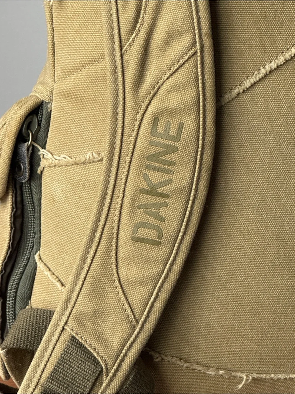 Dakine canvas backpack